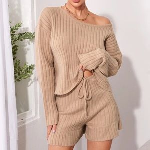 Shein matching short sweater set